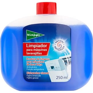 Limpia máquinas de lavavajillas antical y antigrasa botella 250 ml -