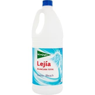 Lejía blancura total para lavadora botella 2 l -