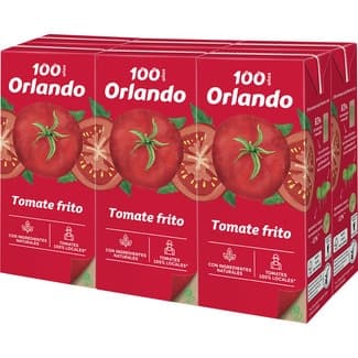 Tomate frito sin gluten pack 6 envase 350 g -