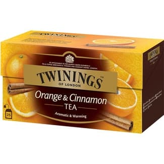 Té con naranja y canela estuche 25 bolsitas -