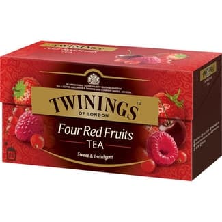 Té con 4 frutas rojas estuche 25 bolsitas -