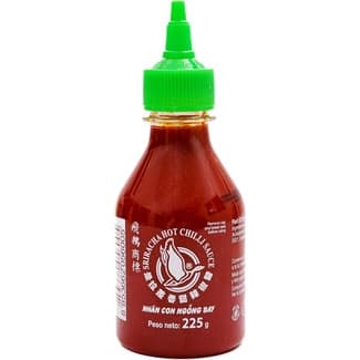Salsa sriracha picante botella 225 g -