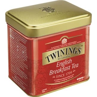 Té English Breakfast a granel lata 100 g -