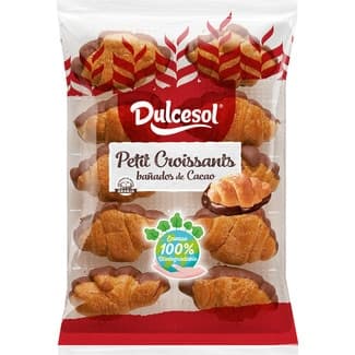 Petit croissants al cacao bolsa 150 g -