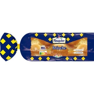 Brioche trenzado con masa madre y mantequilla bolsa 550 g -
