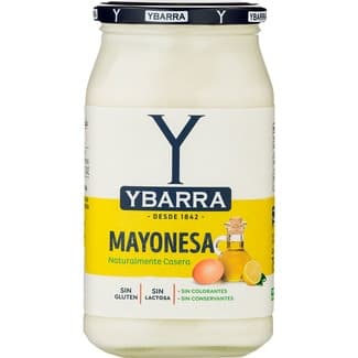 Mayonesa sabor casero sin gluten y sin lactosa frasco 750 ml -
