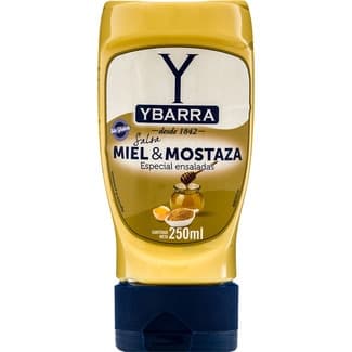 Salsa con miel y mostaza sin gluten bote 250 ml -