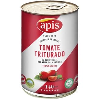 Tomate natural triturado lata 400 g -
