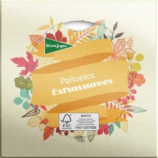 Pañuelos faciales extrasuaves 3 capas caja 60 unidades -