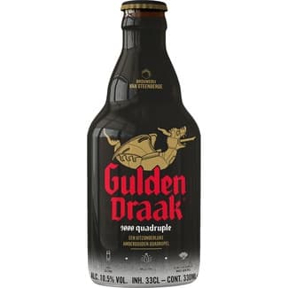 Cerveza rubia belga tipo Quadruple de alta fermentación botella 33 cl -