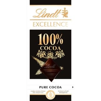 Chocolate negro 100% cacao tableta 50 g -