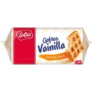 Gofres de vainilla 8 unidades paquete 289 g -