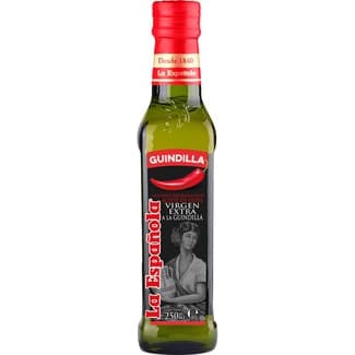Condimento preparado a base de aceite de oliva virgen extra a la guindilla botella 250 ml -