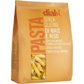 Macarrones de maíz y arroz sin gluten paquete 400 g -