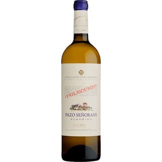 Colección vino blanco albariño sobre lías DO Rías Baixas botella 75 cl -