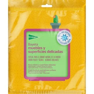 Bayeta muebles y superficies delicadas especial para madera bolsa 1 unidad -