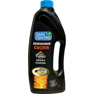 Desatascador cocina Acción Turbo para grasa y comida botella 1 l -