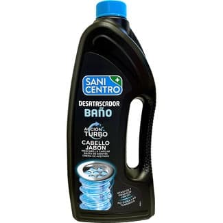 Desatascador baño Acción Turbo para cabello y jabón botella 1 l -