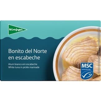 Bonito del norte en escabeche lata 73 g neto escurrido -