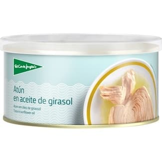 Atún en aceite de girasol lata 650 g neto escurrido -