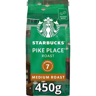 Café en grano 100% arábica intensidad 7 Pike Place paquete 450 g -