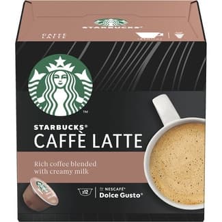 Café con leche estuche 12 cápsulas compatibles con cafeteras Dolce Gusto -