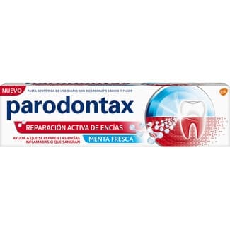 Pasta de dientes para reparación de encías sabor menta fresca tubo 75 ml -