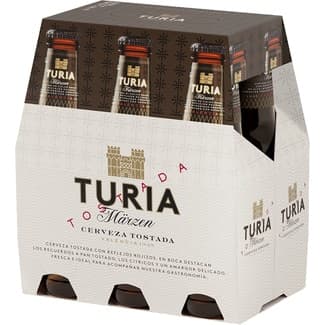 Cerveza tostada de Valencia tipo Märzen pack 6 botellas 25 cl -