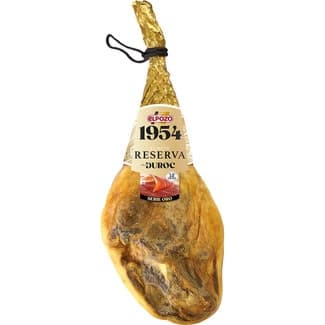 Edición 1954 jamón curado Reserva cruce Duroc pieza 7,5 kg -