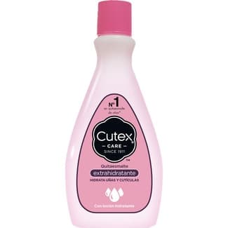 Quitaesmaltes extrahidratante con loción hidratante frasco 200 ml para uñas y cutículas -