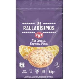 Los Ralladísimos queso rallado especial pizza sin lactosa bolsa 150 g -