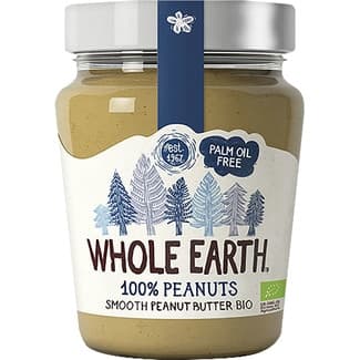 Crema suave de cacahuete ecológica sin aceite de palma tarro 227 g -