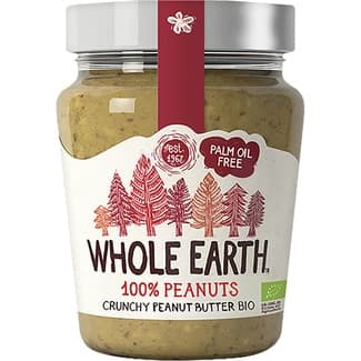 Crema de cacahuete crujiente sin aceite de palma frasco 227 g -