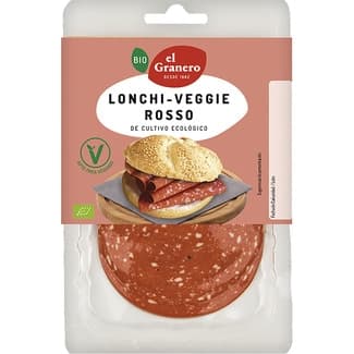 Bio Lonchi-Veggie lonchas sabor salami ecológicas y veganas envase 100 g -