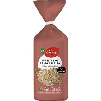Bio tortitas de espelta de cultivo ecológico bolsa 108 g -