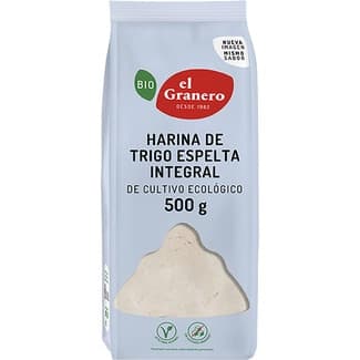 Bio harina de espelta integral ecológica bolsa 500 g -