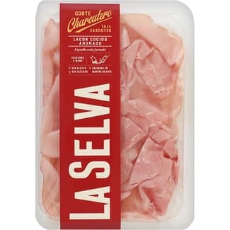 Corte Charcutero lacón cocido ahumado en lonchas sin gluten sin lactosa envase 90 g -