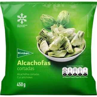 Alcachofas cortadas bolsa 450 g -