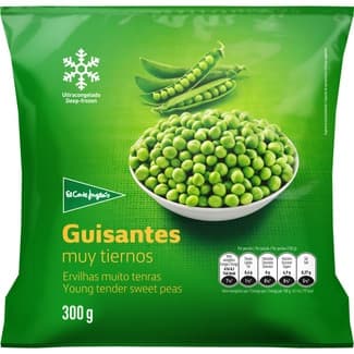 Guisantes muy tiernos bolsa 300 g -