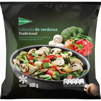 Salteado de verdura tradicional bolsa 600 g -