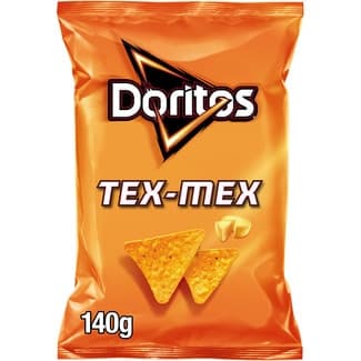 Aperitivos de maíz sabor tex-mex bolsa 140 g -