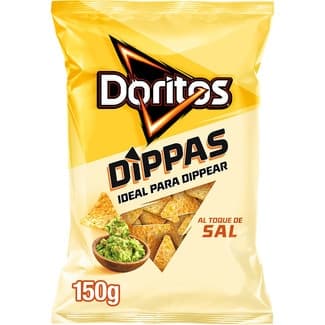 Aperitivo de maíz Dippas al toque de sal bolsa 150 g -
