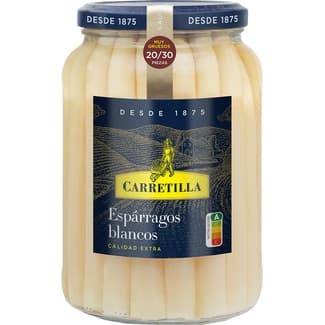 Espárragos blanco extra muy gruesos 20-30 piezas galon 950 g neto escurrido -
