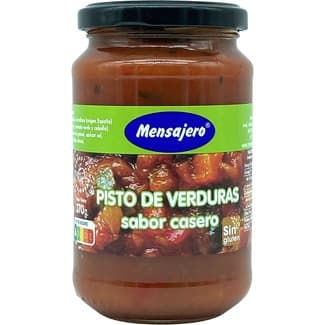 Pisto de verduras sabor casero frasco 370 g -