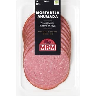 Mortadela ahumada en lonchas sin gluten envase 200 g -