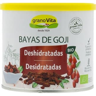 Bayas de goji deshidratadas ecológicos lata 200 g -