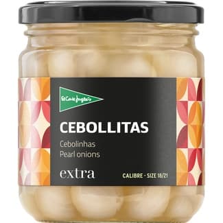 Cebollitas en vinagre extra frasco 190 g neto escurrido -