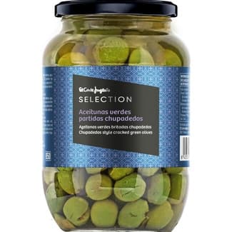 Aceitunas verdes estilo Chupadedos barril 500 g neto escurrido -
