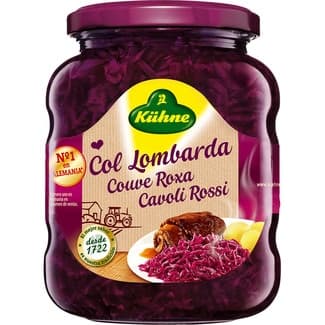 Col lombarda frasco 350 g neto escurrido -