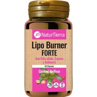 Lipo Burner con fucus y hierba mate control de peso envase 60 cápsulas -
